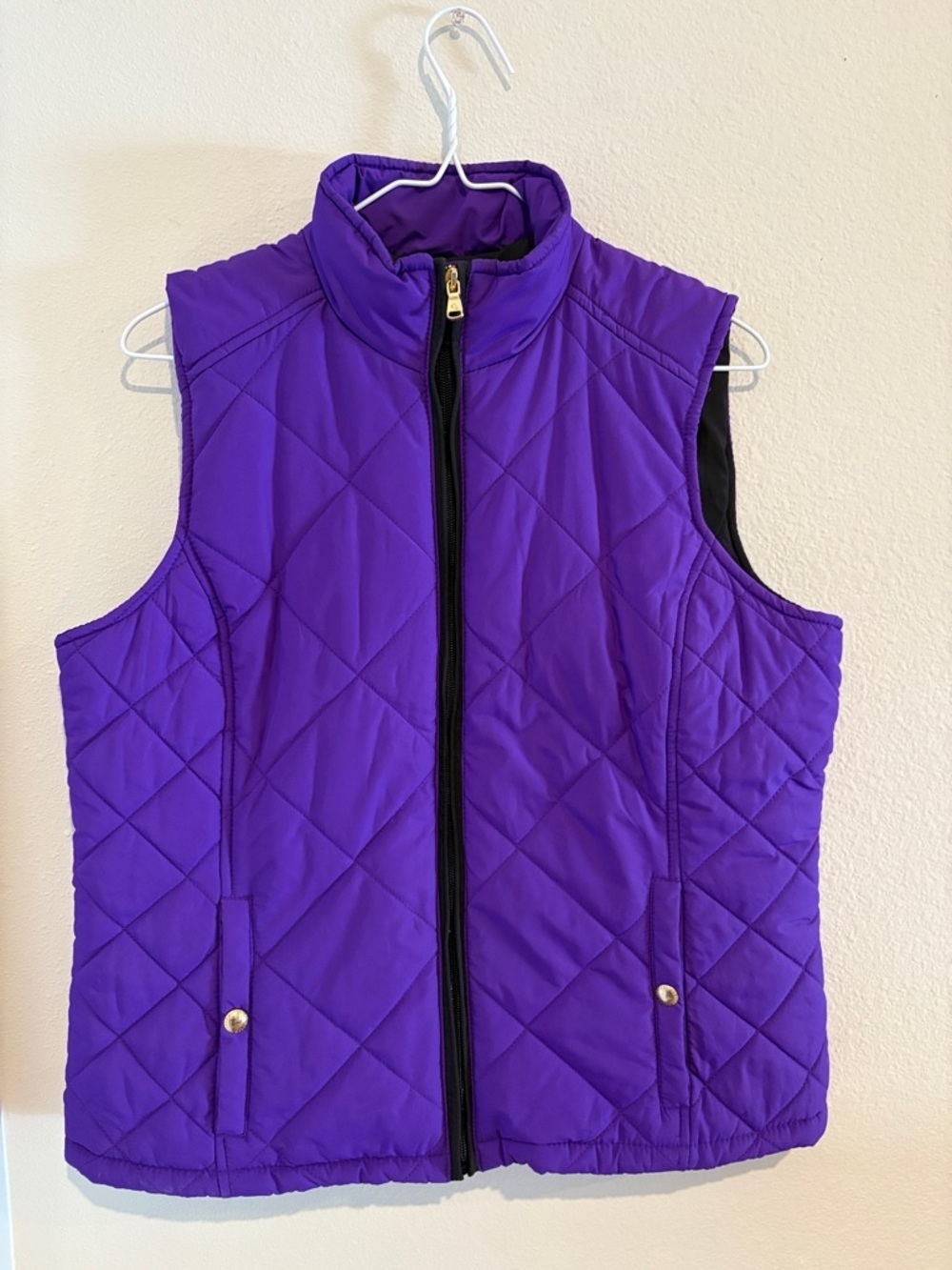 Polo Ralph Lauren Purple Quilted Sleeveless Vest NWOT!